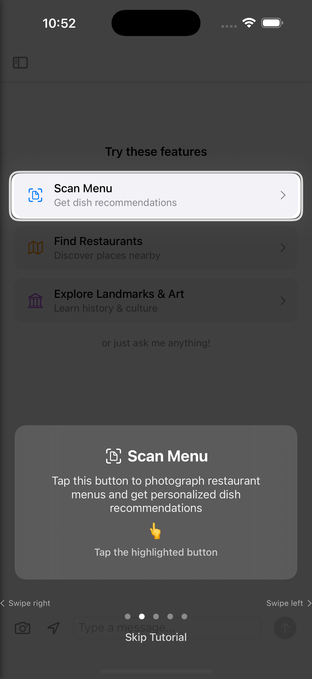 Menu Scanner